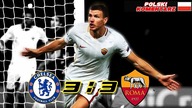 Chelsea 3:3 AS Roma Liga Mistrzów 2017/18, skrót meczu, Polski komentarz HD