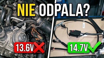 C. W.  34 - Ciężko odpala na ciepłym w Audi A4 B8, wadliwy przewód alternatora, naprawiam dinozaura.