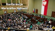 Konferencja marszałka Szymona Hołowni