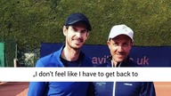 English | Canada: MURRAY HITTING BALLS AGAIN FOLLOWING HIP SURGERY, NADAL BACK ON COURT