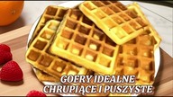 GOFRY IDEALNE - Jak zrobić CHRUPIĄCE I PUSZYSTE GOFRY? Stary sprawdzony przepis!