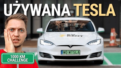 CZY WARTO KUPIĆ STARĄ TESLE? Wziąłem Model S z dużym przebiegiem w trasę 1000 km! 