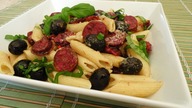 Penne z chorizo - Video-Kuchnia. pl