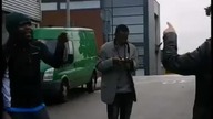Członkowie Pegidy odwiedzili dzielnicę zamieszkiwaną przez nielegalnych imigrantów