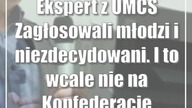 Ekspert z UMCS: Zagłosowali młodzi i niezdecydowani.  I to wcale nie na Konfederację
