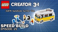 LEGO Creator 3in1 31058 Sunshine Surfer Van - Speed Build #29