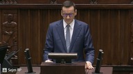 Początek expose Morawieckiego: Staję dziś z podniesionym czołem