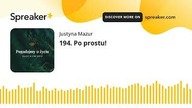 194.  Po prostu!
