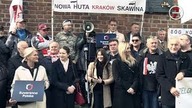 Protest Wolnych Polaków Kraków, Rynek Główny, 16. 03. 2024