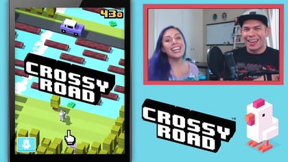 SORRY BUT NOT SORRY- Crossy Road - Husband vs Wife!