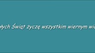 Życzenia wigilijne + zapowiedź LIVE