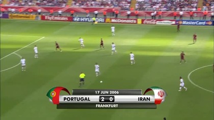 MŚ Niemcy 2006 - Portugalia-Iran 2:0 (17. 06. 2006)