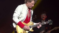 Jon Bon Jovi Mick Jagger START ME UP dancing in concert...  LIVE BECAUSE WE CAN!