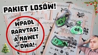 Zdrapmasy Lotto  22  Pakiet Expres Losów z pięknym rarytasem! 