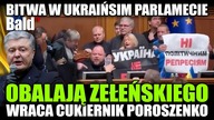 SKANDAL W UKRAIŃSKIM PARLAMENCIE - CUKIERNIK POWRACA DO WŁADZY