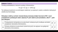 Zadanie 7 CKE 2024 Czerwiec, REGUŁA PRZEKORY, ROWNOWAGA