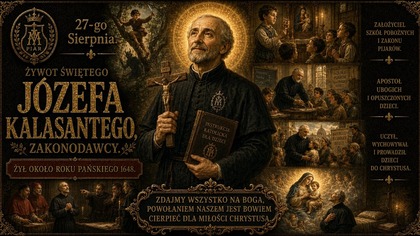 Miał 5 lat i chciał zabić szatana.  Św.  Józef Kalasanty | 27 sierpnia (Audiobook)