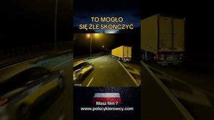  Sekunda do tragedii! Tir wymusił i zrobiło się naprawdę gorąco #dashcam #wypadek #tir #droga