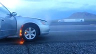 Car catches fire! 5/17/2013