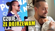 Baron o nowej roli ojca.  Mówi o hejcie na Kubicką