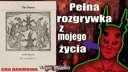 Demon Pawła Dziemskiego  Pełna przykładowa rozgrywka | Halloween