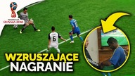 NIEWIDOMY KIBIC CIESZY SIĘ Z GOLA BRAZYLII! Wzruszające nagranie...