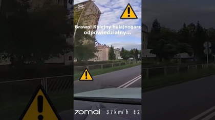 Brawo! Kolejny e hulajnogarz odpowiedzialny #shorts #rikordwidjo
