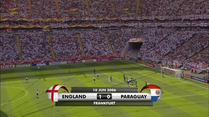 MŚ Niemcy 2006 - Anglia-Paragwaj 1:0 (10. 06. 2006)