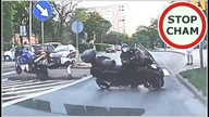 Kolizja motocyklistów w Koninie #1476 Wasze Filmy