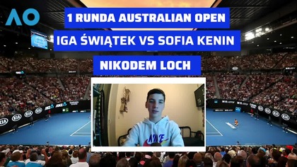 IGA ŚWIĄTEK ZACZYNA GRĘ W AUSTRALIAN OPEN - ZAPOWIEDŹ MECZU IGI ŚWIĄTEK VS SOFIA KENIN 14. 01. 2024r.