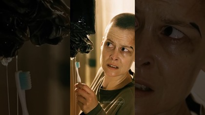 Pamiętajmy o myciu zębów #obcy #alien #film #sigourneyweaver #movie #komedia #zabawne #funny #humor