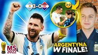 Leo Messi z Argentyną W FINALE MISTRZOSTW ŚWIATA! Di Maria POCIESZA Modricia...
