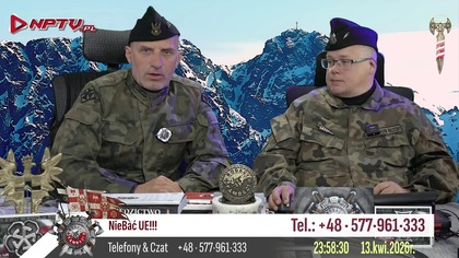 NieBać UE!!! Pon, 13. 4. 2026r.  W.  Olszański, M.  Osadowski Rodacy Kamraci NPTV.pl