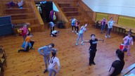 Zajęcia taneczne dla młodzieży odbywające się w czwartki w Domu Kultury w Markuszowie #6