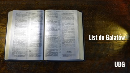 9.  List do Galacjan - Nowy Testament - UBG