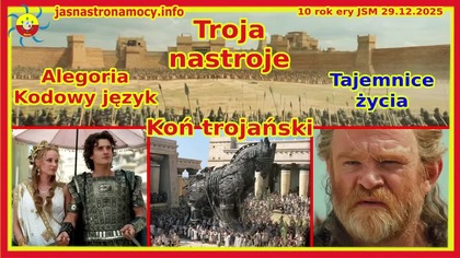 Troja nastroje koń trojański Alegoria kodowy język Tajemnice życia