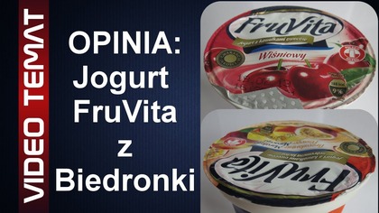Jogurt FruVita z Biedronki - Opinia