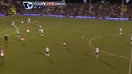 Premier League sezon 2009/2010 Fulham 3-0 Man Utd Duff