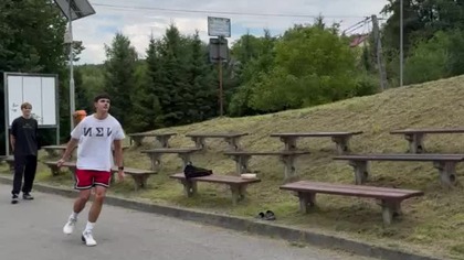 czuje się jak 165cm wzrostu na koszu 343 #shorts