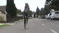 Trening czyni mistrzem - kolarz na rowerze