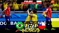 Brazylia 1:1 (3:2) Chile 1/8 Mistrzostw Świata 2014, skrót meczu, Polski komentarz HD