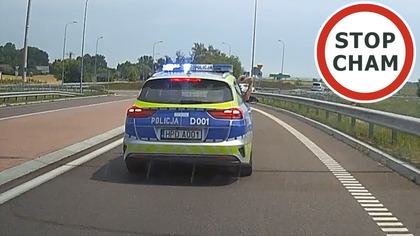 Zajechanie przy Policji i instant karma #2292 Wasze Filmy