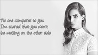 Lana Del Rey- Dark Paradise (Tekst)