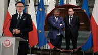 Ministrowie PiS idą do więzienia?! Hołownia: Wygaszę mandaty poselskie Kamińskiego i Wąsika!