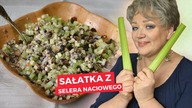 Wiosenna SAŁATKA Z SELERA NACIOWEGO, idealna na stół wielkanocny 