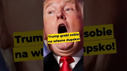 Trump grabi sobie na własne dupsko! #Trump #USA #Biblia