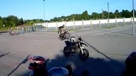 Wypadek na simsonie vs Honda CBR