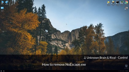 How to remove NoEscape.  exe