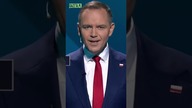 Ostre starcie Hołowni z Nawrockim podczas debaty w TVP! #shorts