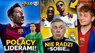 Lewandowski STRZELA, Szczęsny RATUJE i FC Barcelona zostaje LIDEREM! Ancelotti ma problem z...